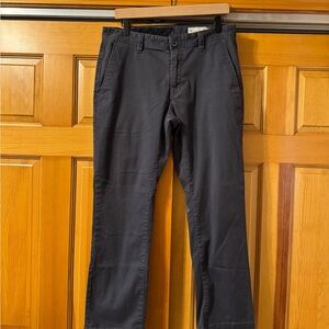 Volcom Men's Dark Gray Chinos